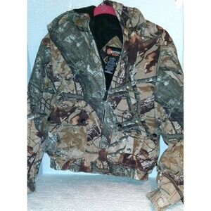 Outfitters Ridge Fusion 3-D Quilted  Camo Hood Jacket Youth XL  (14)